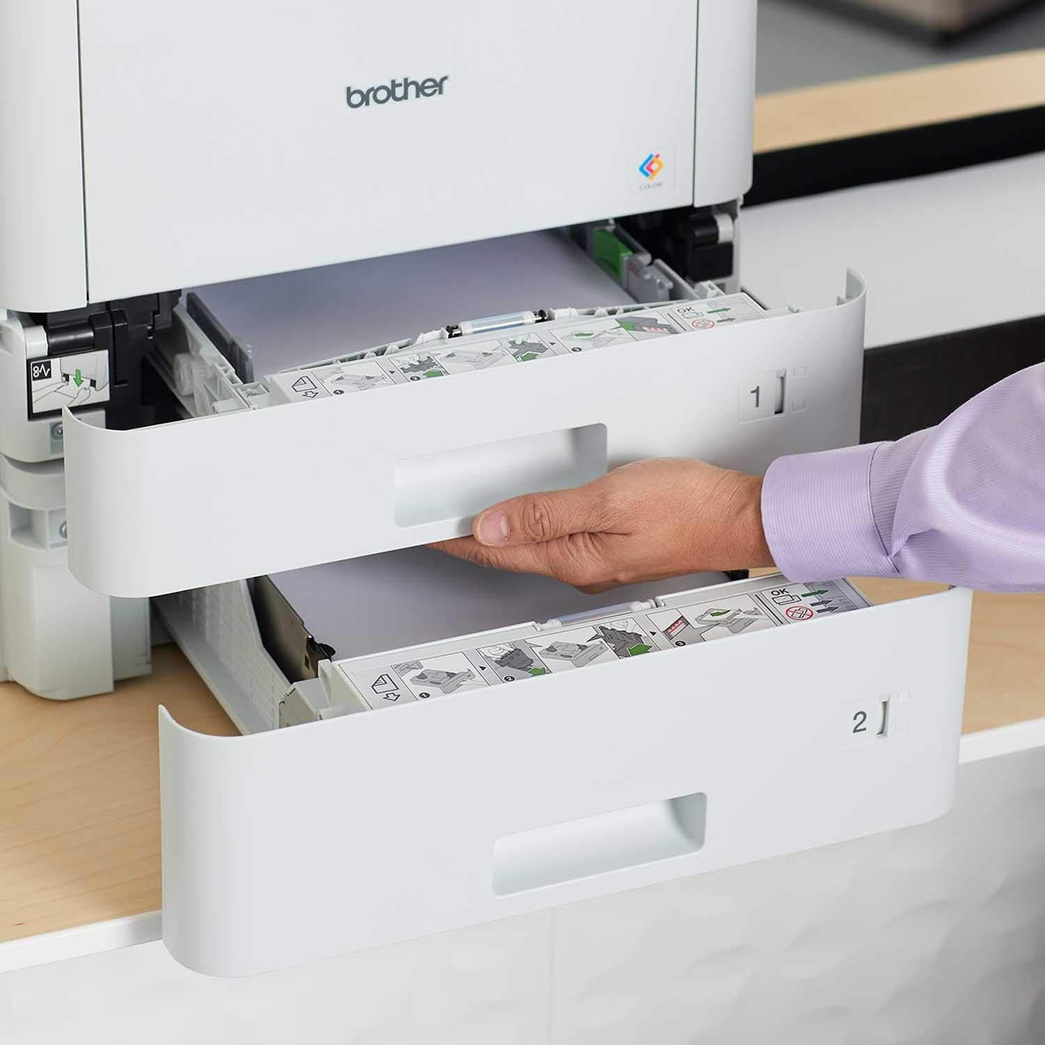 Brother Business Color Laser Printer, HL-L8360CDWT, Wireless Networking, Automatic Duplex /Mobile/ Cloud Printing,  Dash Replenishment Ready - Image 6